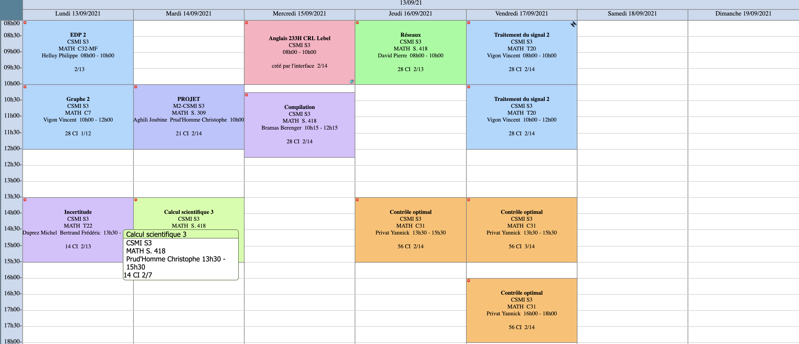 calendar m2